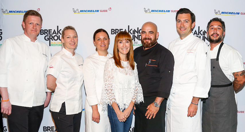 Brenda With Chefs2018